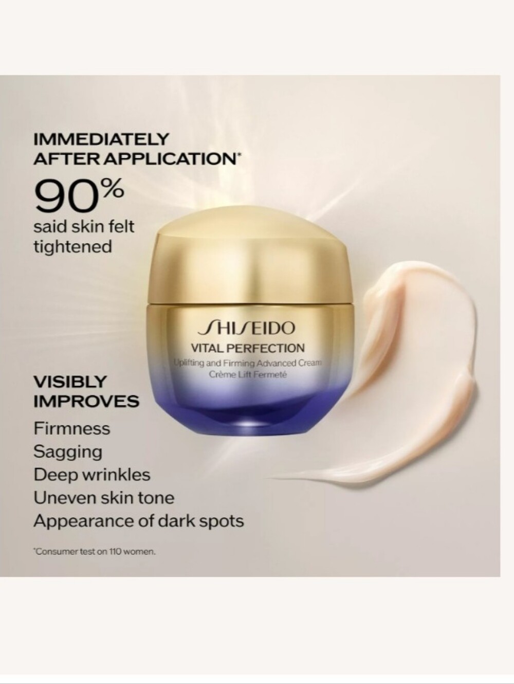5 For 25💥New Shiseido Vital Perfection Cream Mini Version